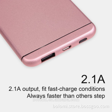 Fashion new brand samsung power bank features/5000mah rechargeable power bank